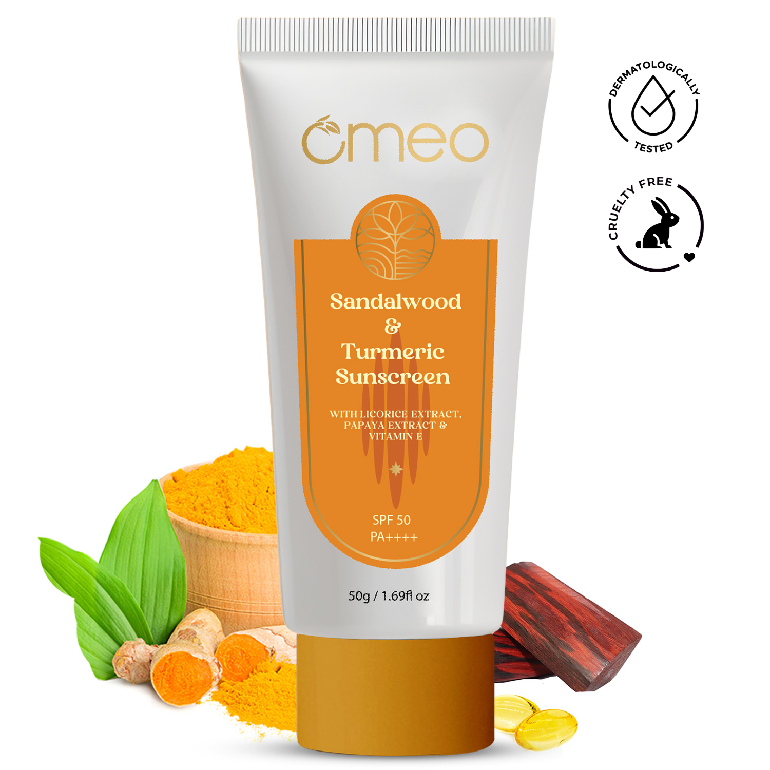 Homeopathy Omeo SPF 30 and SPF 50 Turmeric Sunscreen cream