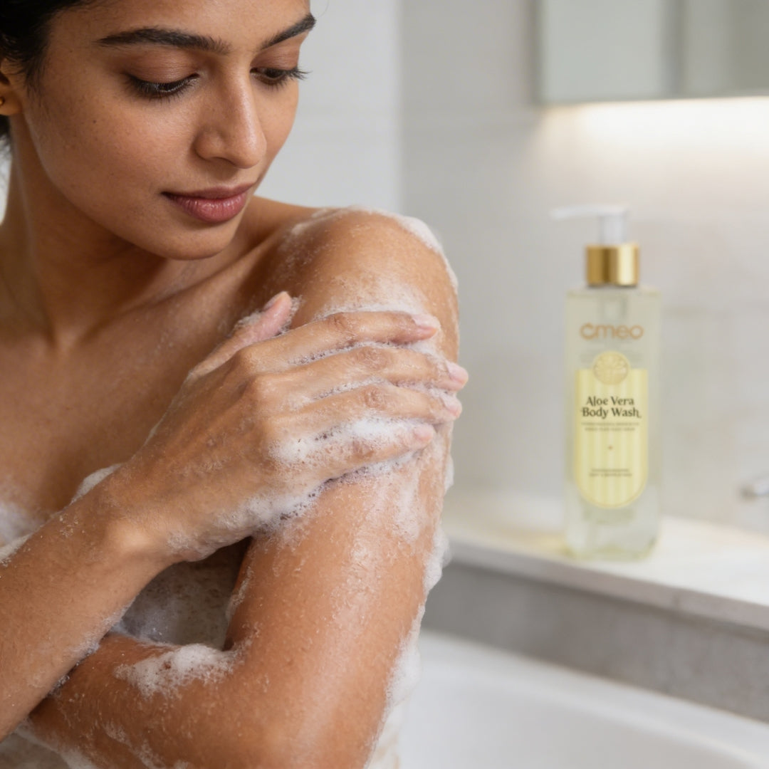 Apply on clean skin after bath.