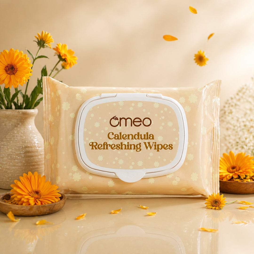 Omeo Calendula Refreshing Wipes