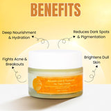 OMEO SANDALWOOD And TURMERIC DE-TAN CREAM 50GM