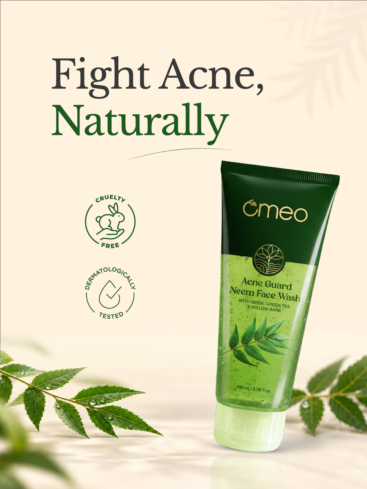 Get Soft, non-sticky glow