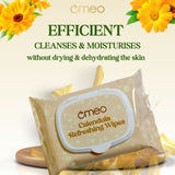 Omeo Calendula Refreshing Wipes (Pack of 6)