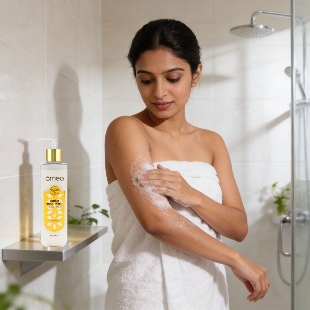 Apply on wet skin during shower