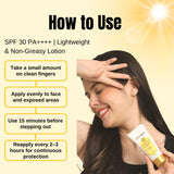 Omeo Sandalwood & Turmeric Sunscreen SPF 30 with PA++++