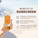 Omeo Sandalwood & Turmeric Sunscreen SPF 50 with PA++++ Protection 50G