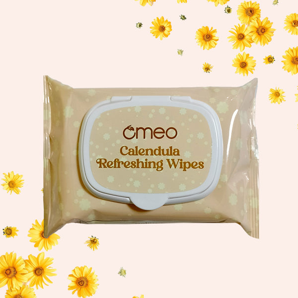 Omeo Calendula Refreshing Wipes