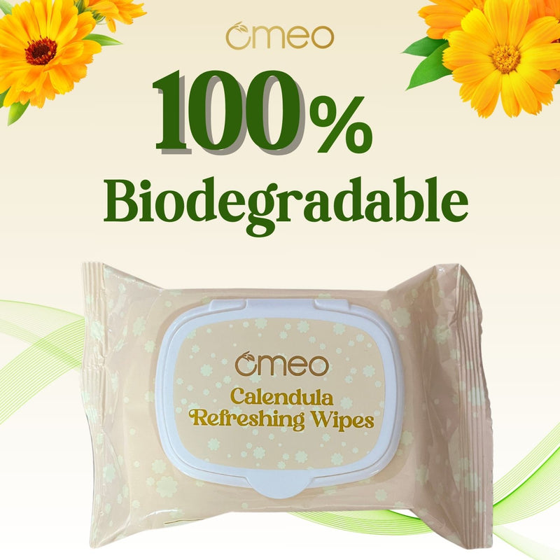 Omeo Calendula Refreshing Wipes