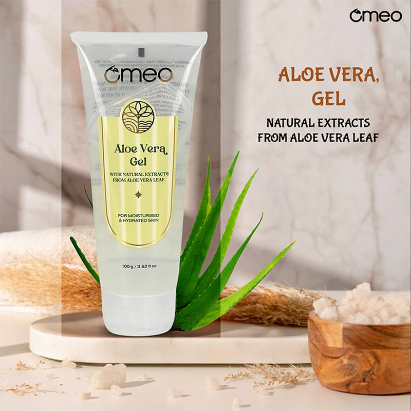 Omeo Aloe Vera Gel for Face & Skin (100g)