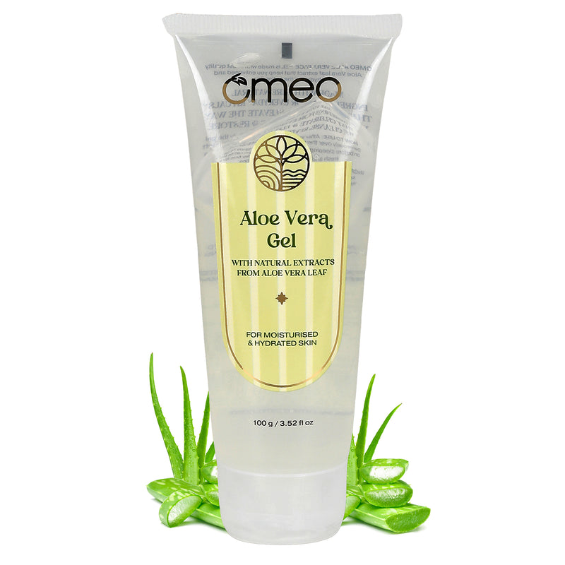 Omeo Aloe Vera Gel for Face & Skin (100g)