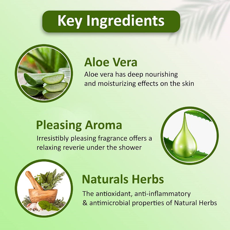 Omeo Aloe Vera Leaf Extracts Body Wash 200ML