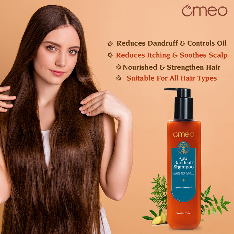 Omeo Anti Dandruff Shampoo (200ml)