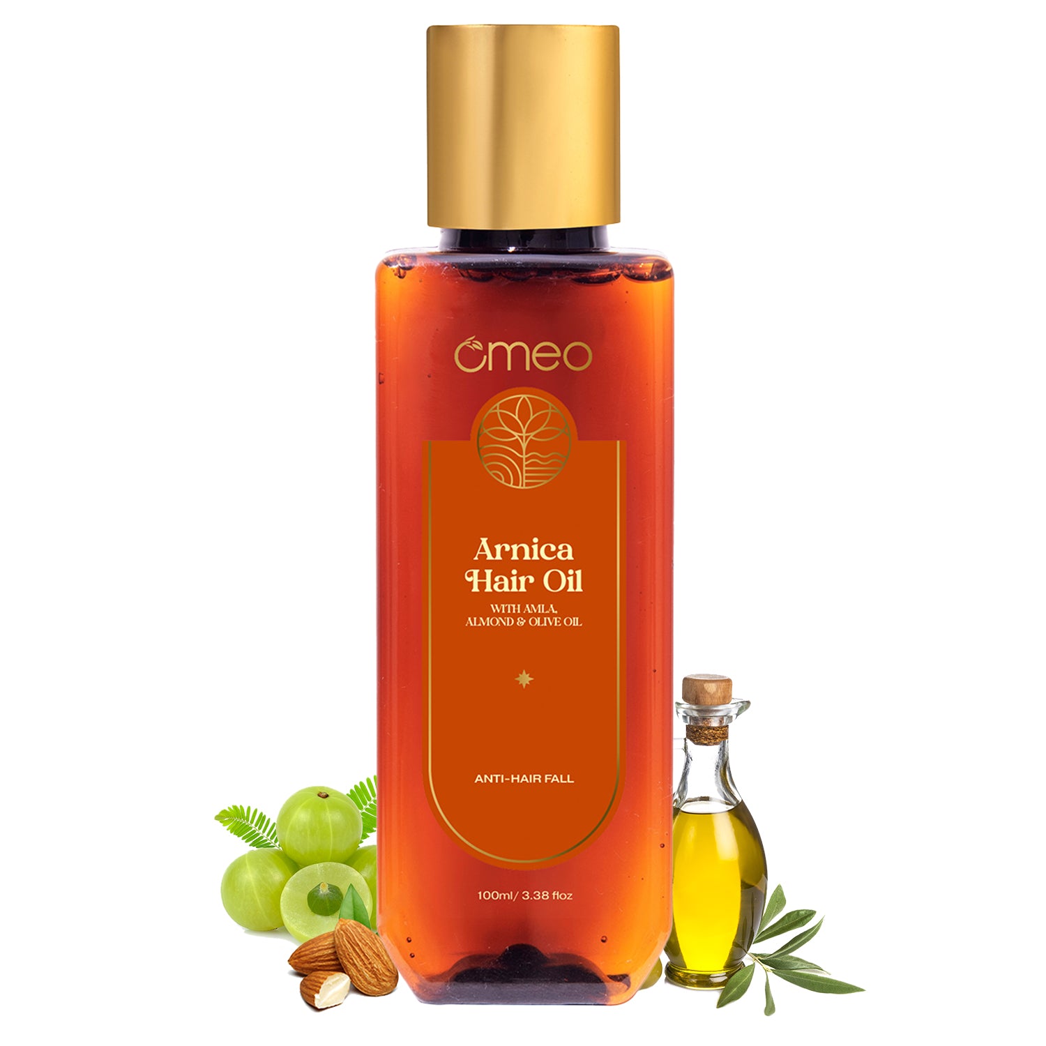 Omeo Arnica Montana Hair Oil with Jaborandi (100ml)