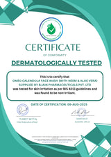 Omeo Calendula Face Wash with Neem & Aloe Vera (100g)