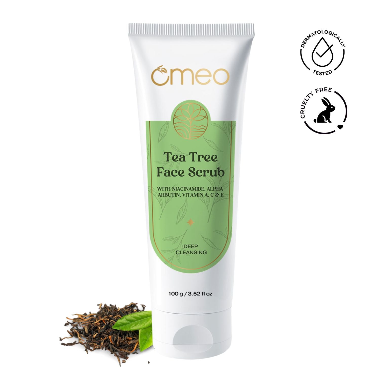 Buy Omeo Tea Tree Face Scrub 100g Online