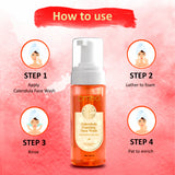 Omeo Calendula Foaming Face Wash (150ml)