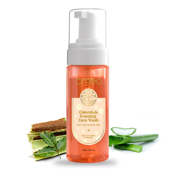 Omeo Calendula Foaming Face Wash (150ml)