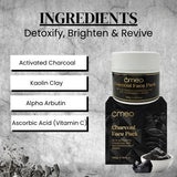 OMEO CHARCOAL FACE PACK 100GM
