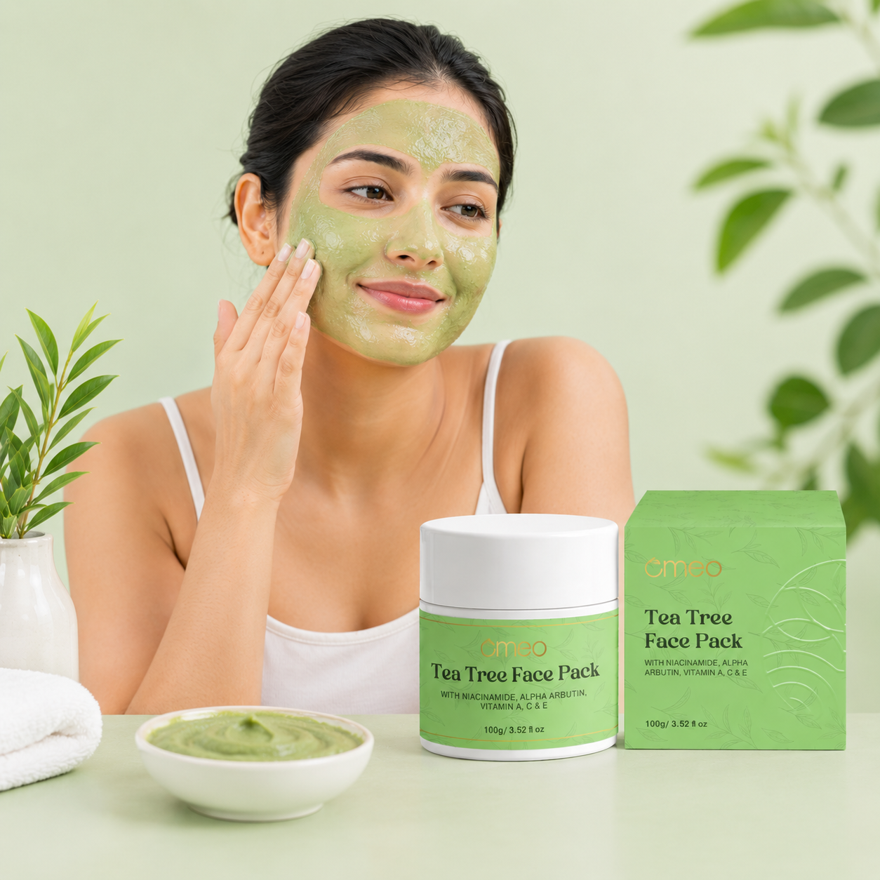 Apply on face