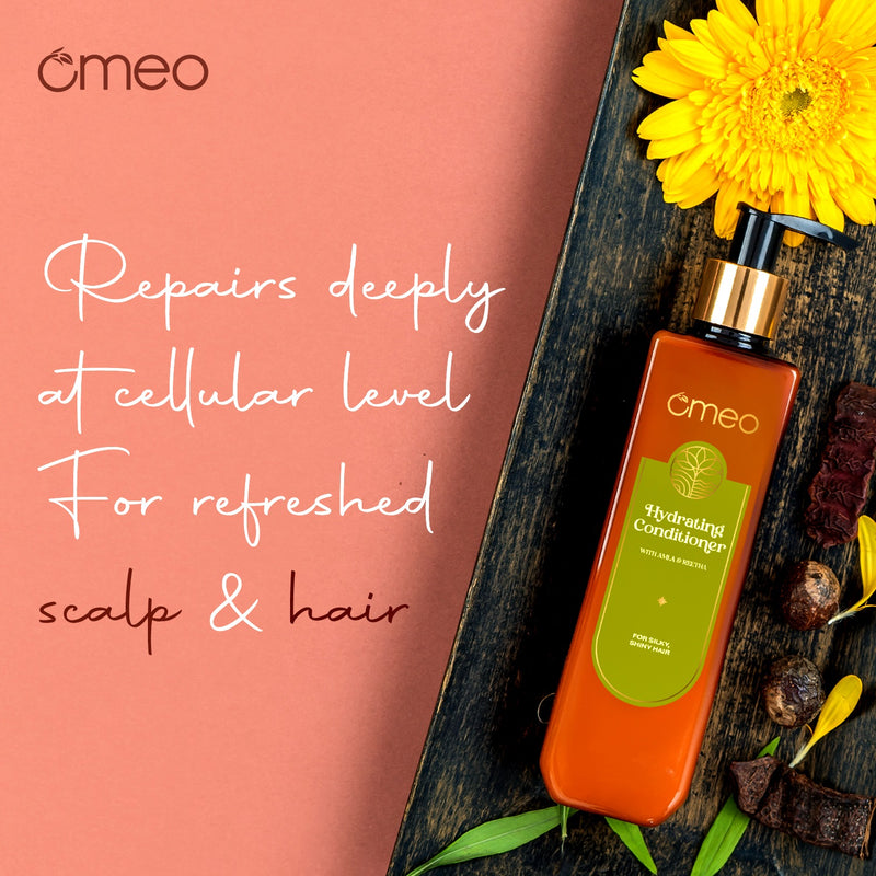 Omeo Hydrating Hair Conditioner with Amla & Reetha (200ml)