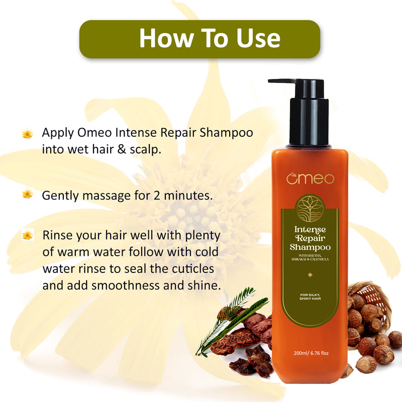 Omeo Intense Repair Shampoo (200ml)