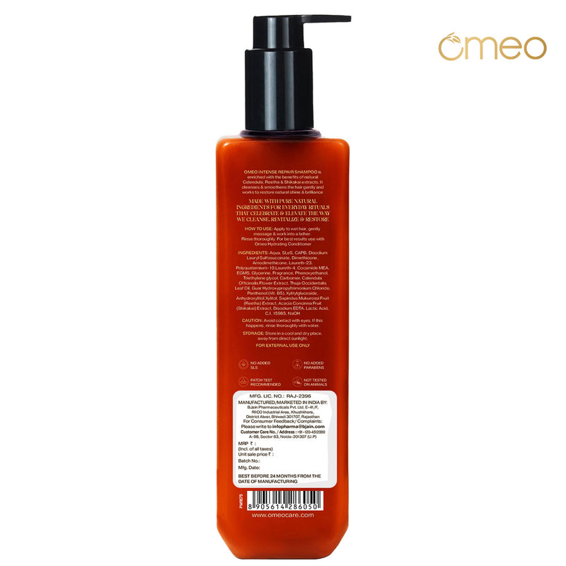 Omeo Intense Repair Shampoo (200ml)