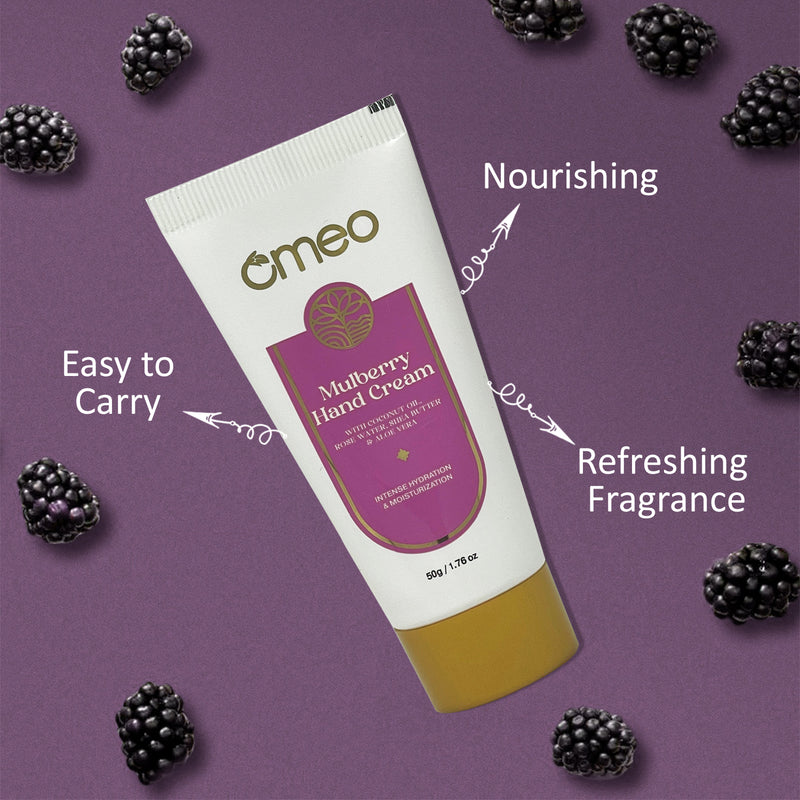 Omeo Mulberry Hand Cream 50g
