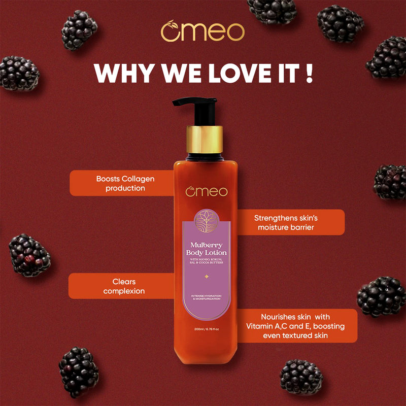 Omeo Mulberry Body Lotion 200ML