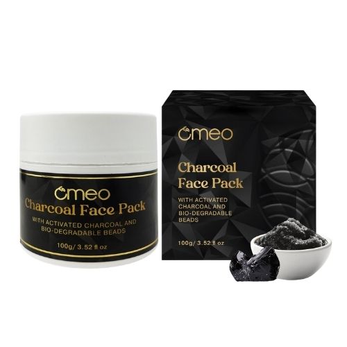 OMEO CHARCOAL FACE PACK 100GM