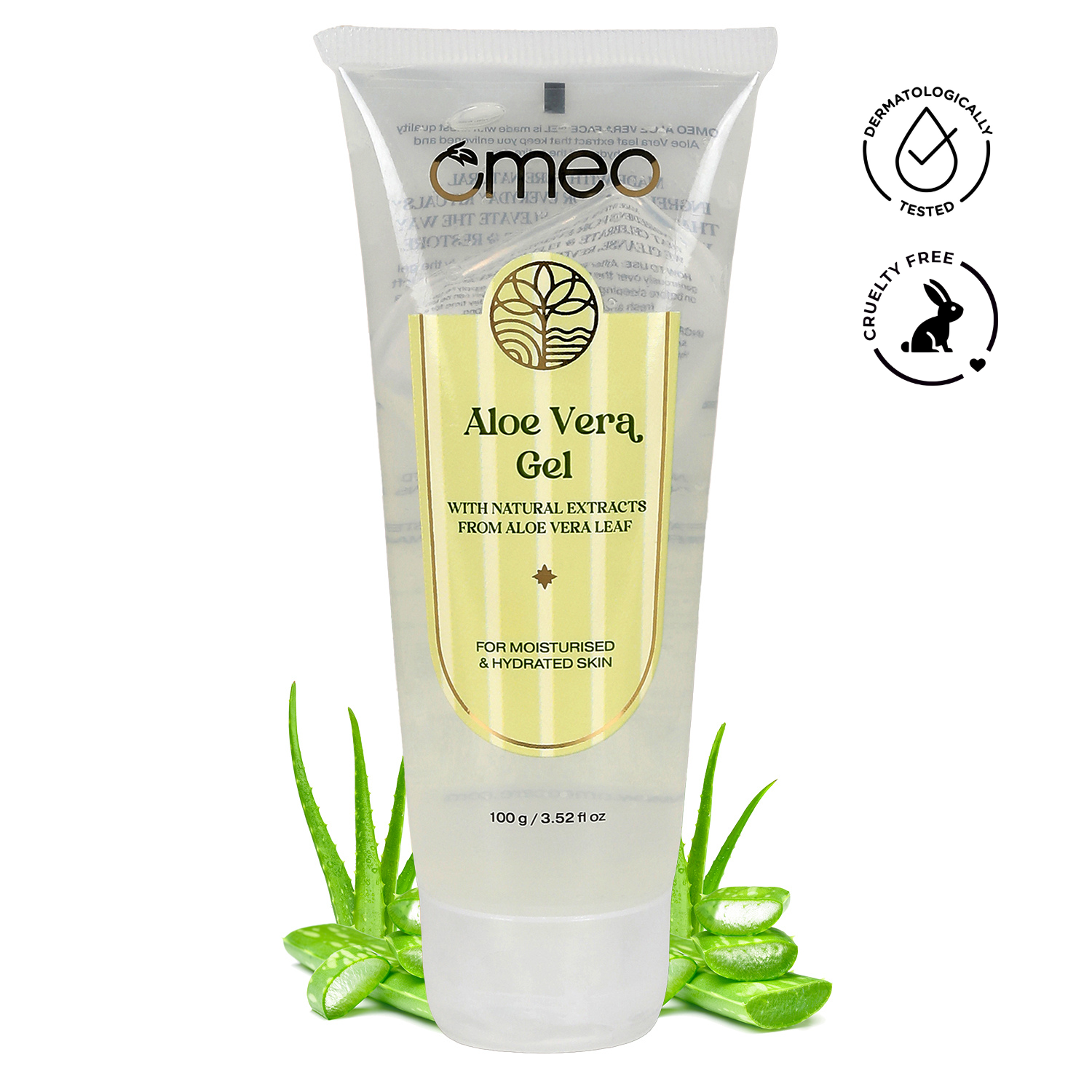 Omeo Aloe Vera Gel for Face & Skin (100g)