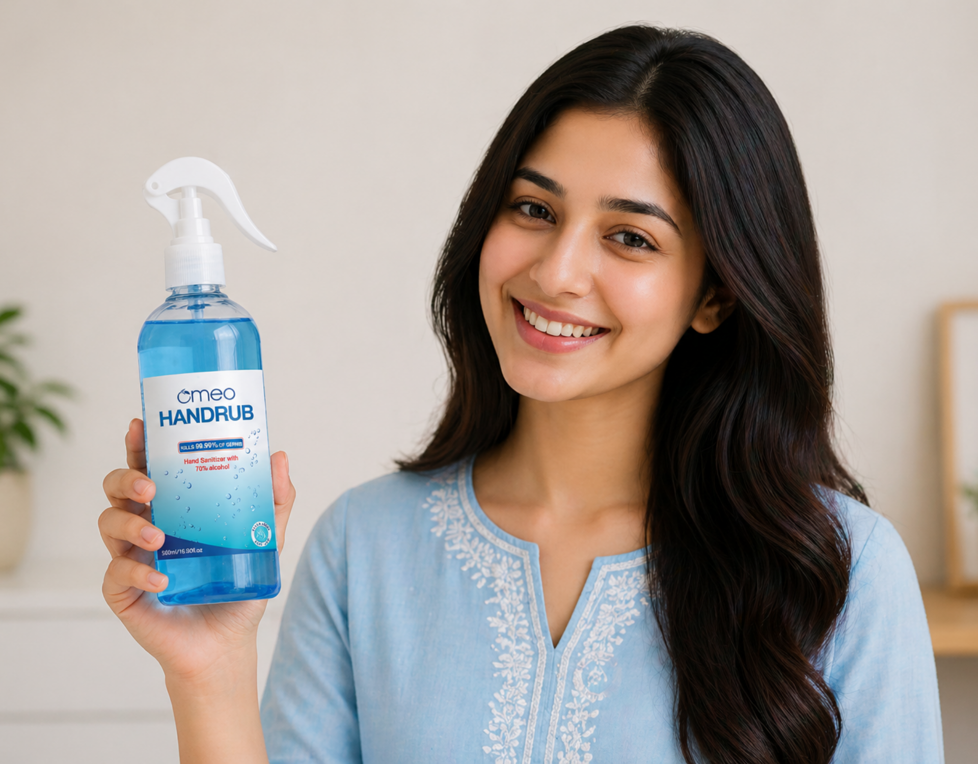 Clean your hands with every drop 