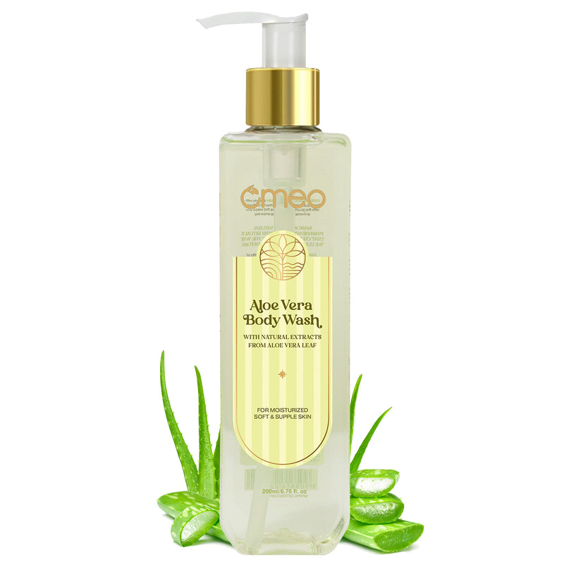 Omeo Aloe Vera Leaf Extracts Body Wash 200ML