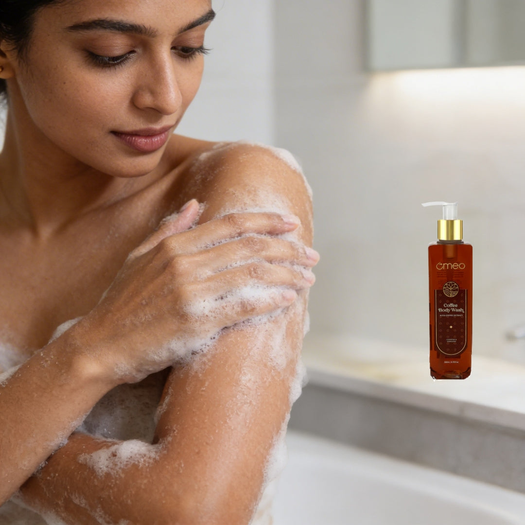 Massage gently to create a rich, bubbly lather