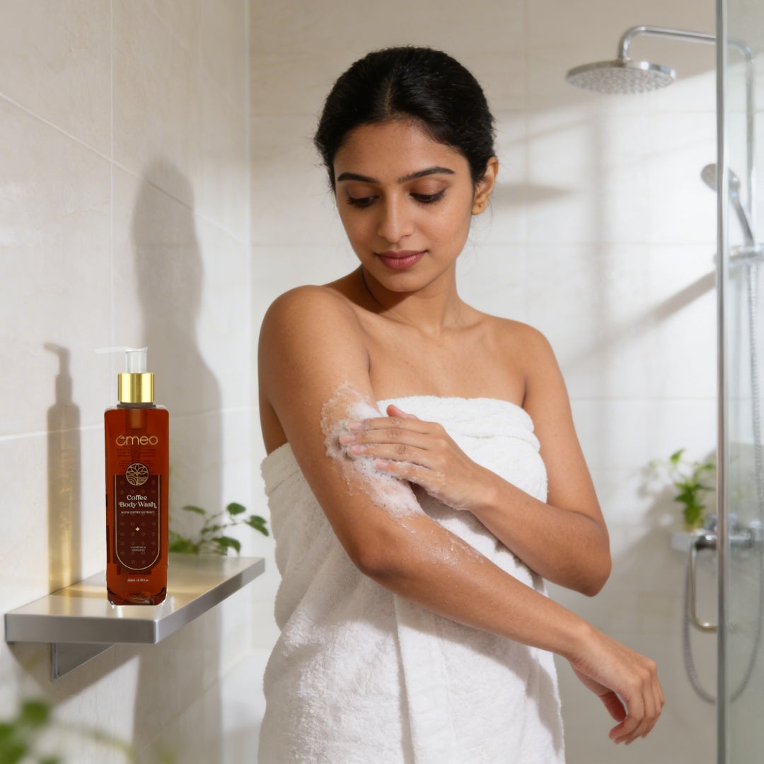 Apply on wet skin during shower