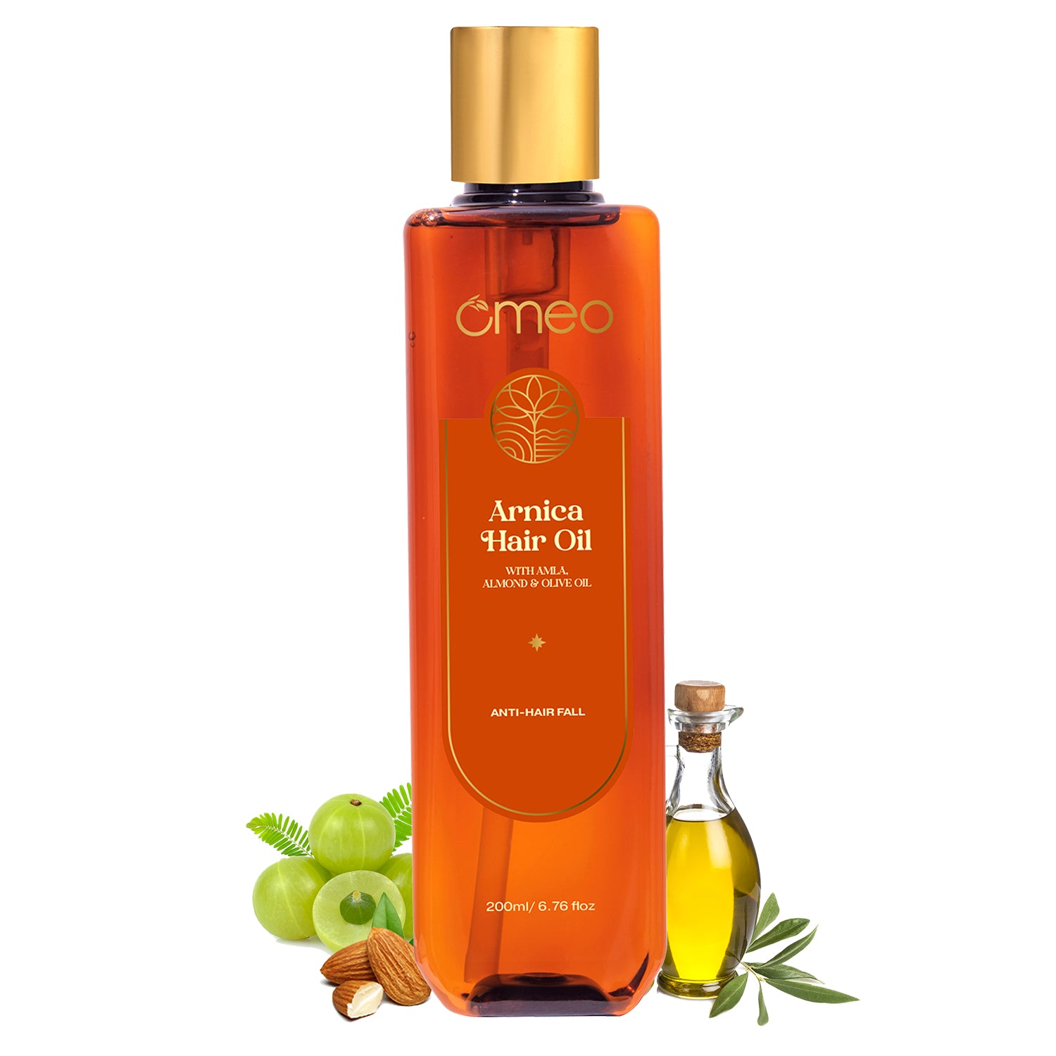 Omeo Arnica Montana Hair Oil with Jaborandi (200ml)