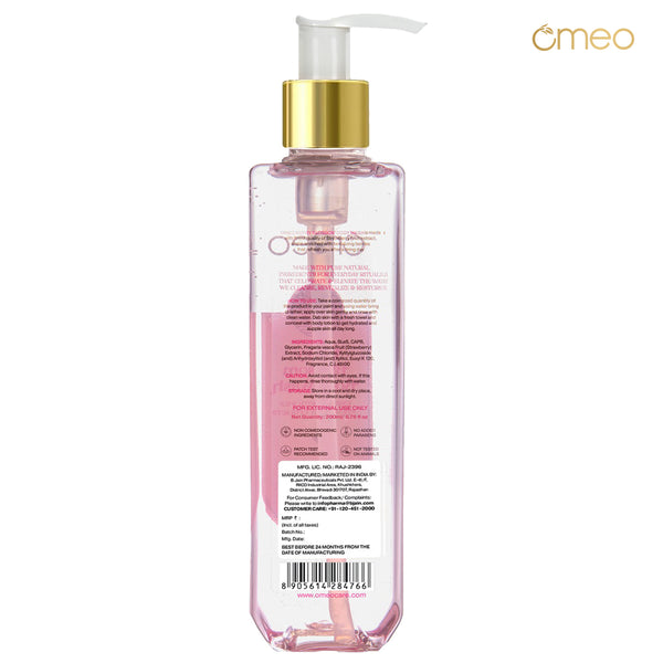 Omeo Berry Blossom (Strawberry) Body Wash (200ml) back