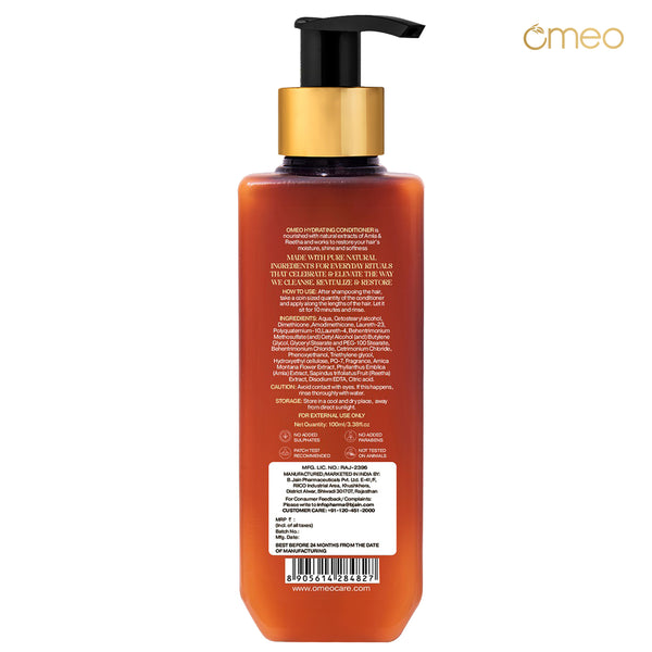 Omeo Hydrating Hair Conditioner with Amla & Reetha (100ml) back