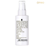Omeo Lemon Face Mist 50ml back