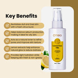 Omeo Lemon Face Mist | Key Benefits