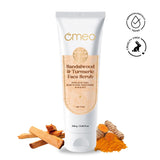 Omeo Sandalwood &amp; Turmeric Face Scrub 100GM