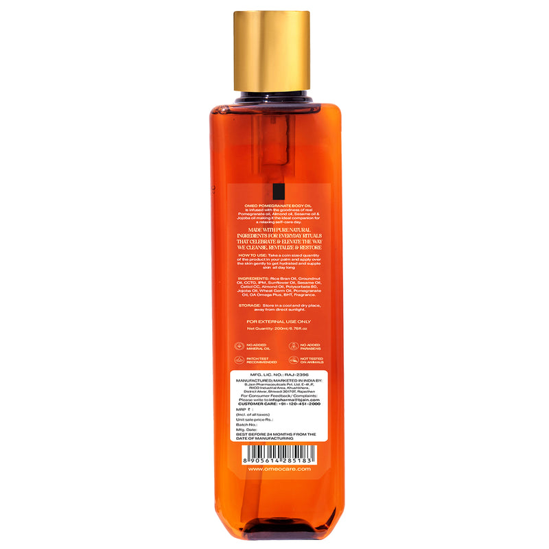 Omeo Pomegranate Body Oil 200ML