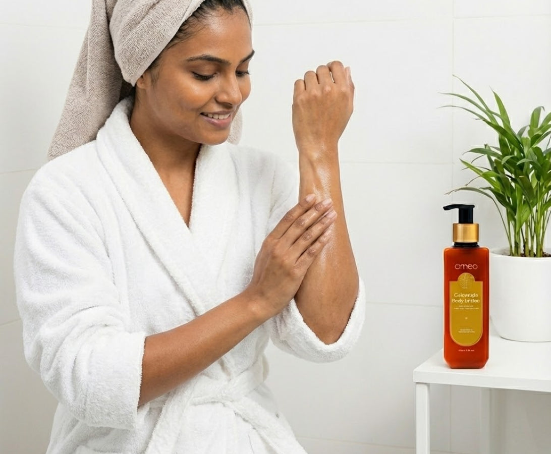 Use daily for soft, moisturized skin.