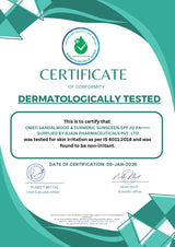 Omeo Sandalwood & Turmeric Sunscreen SPF 30 with PA++++ 50GM