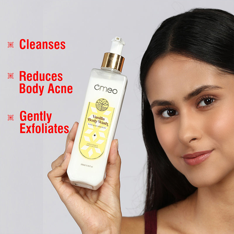 Omeo Vanilla Body Wash 200ml