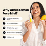 Why Omeo Lemon Face Mist?