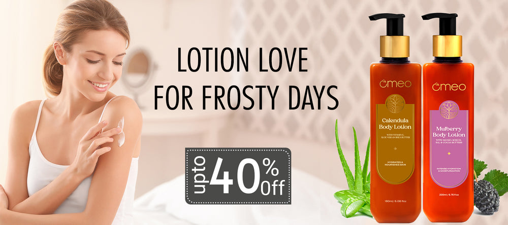 Omeo Body Lotion Banner