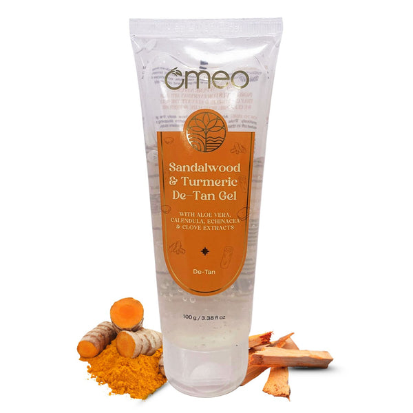 OMEO Sandalwood & Turmeric De-Tan Gel