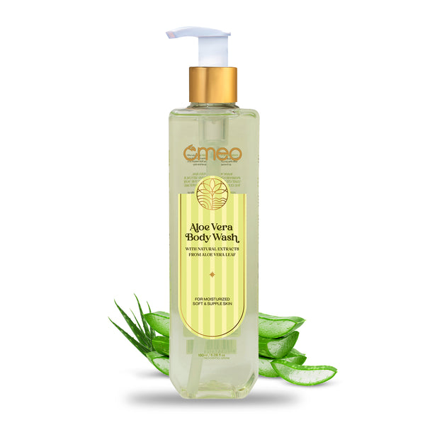 Omeo Aloe Vera Leaf Extracts Body Wash