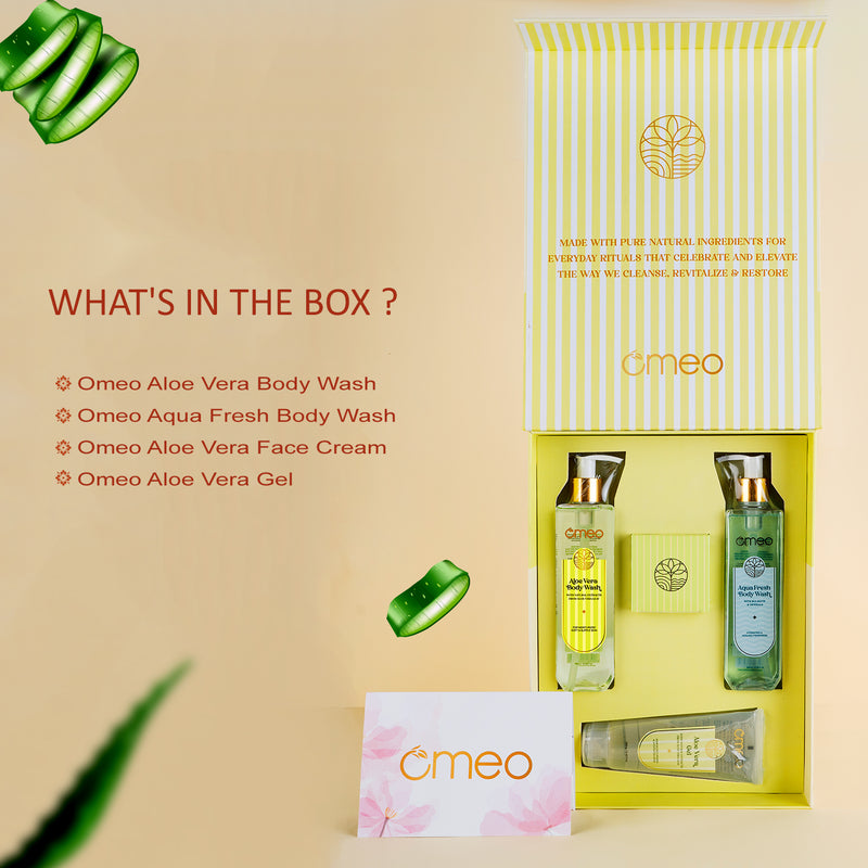 Omeo Skincare range of products