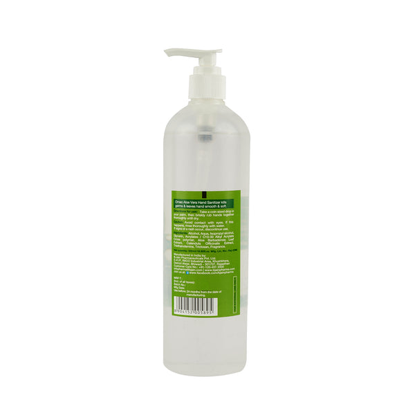 Omeo Aloe Vera Hand Sanitizer 500ML back