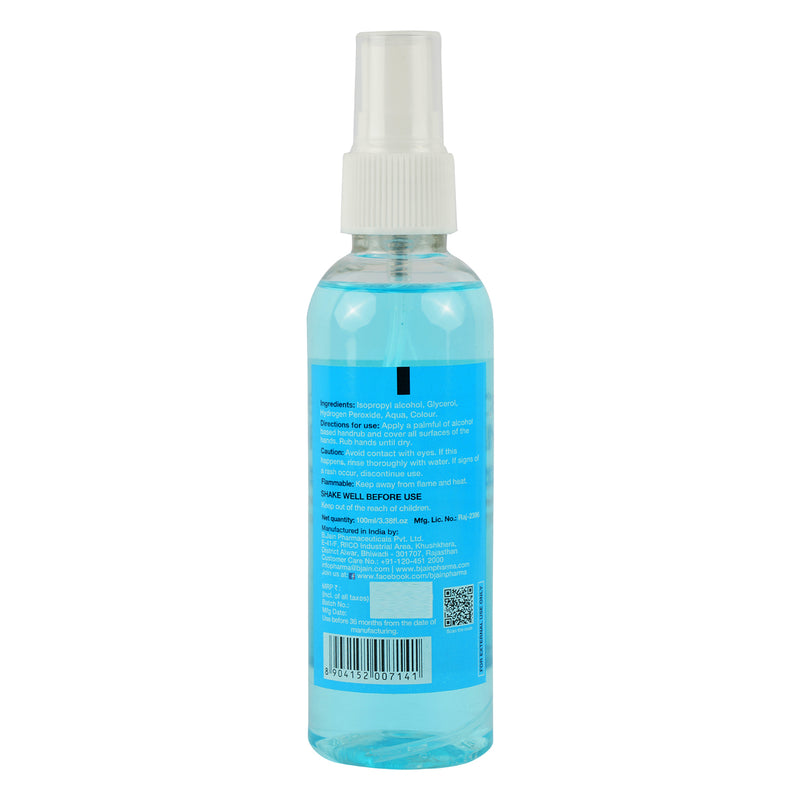 Omeo Hand Rub Alcohol Hand Sanitizer 100ML back